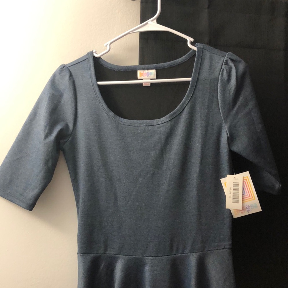 Lularoe Nicole- small, denim look